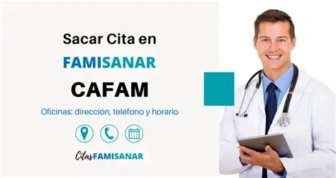 citas de laboratorio cafam|Sacar Citas Cafam en Famisanar 【 Teléfono y En。